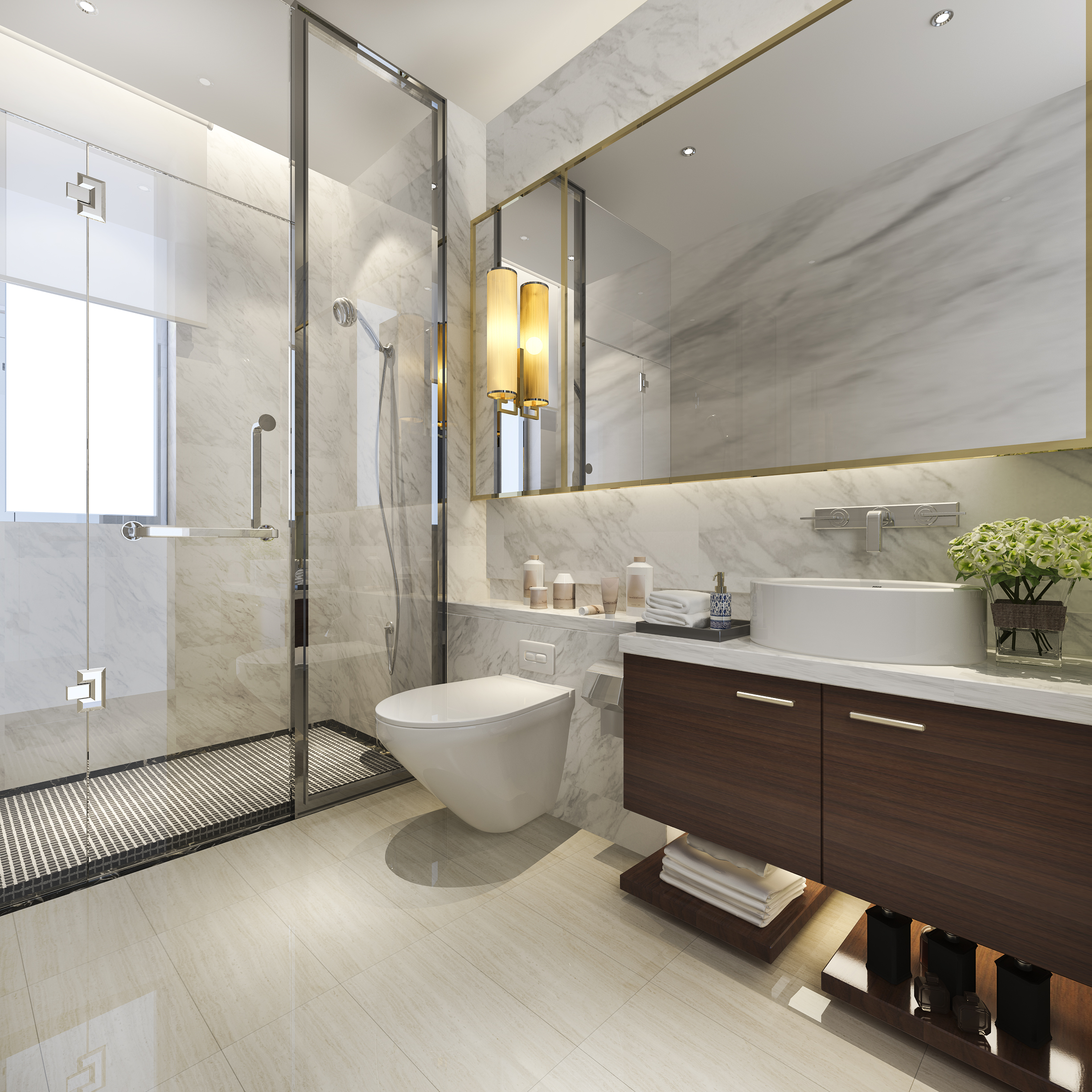 3d-rendering-modern-bathroom-with-luxury-tile-decor Loft Conversion